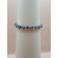 Vintage Clear Crystal Tennis Style Bracelet