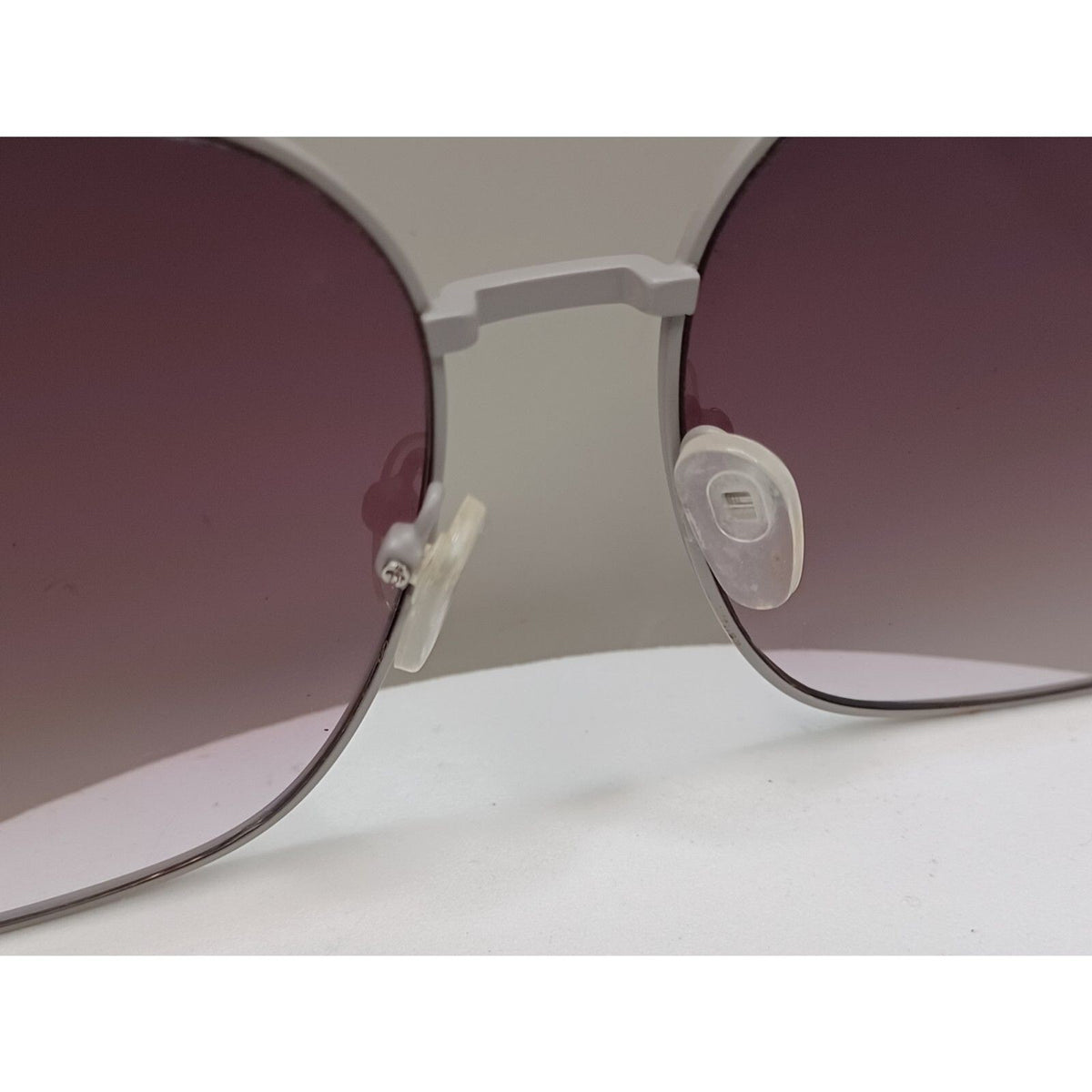 Vince Camuto VC1118 Gray and Rose Gold w Purple Fade Lenses Sunglasses