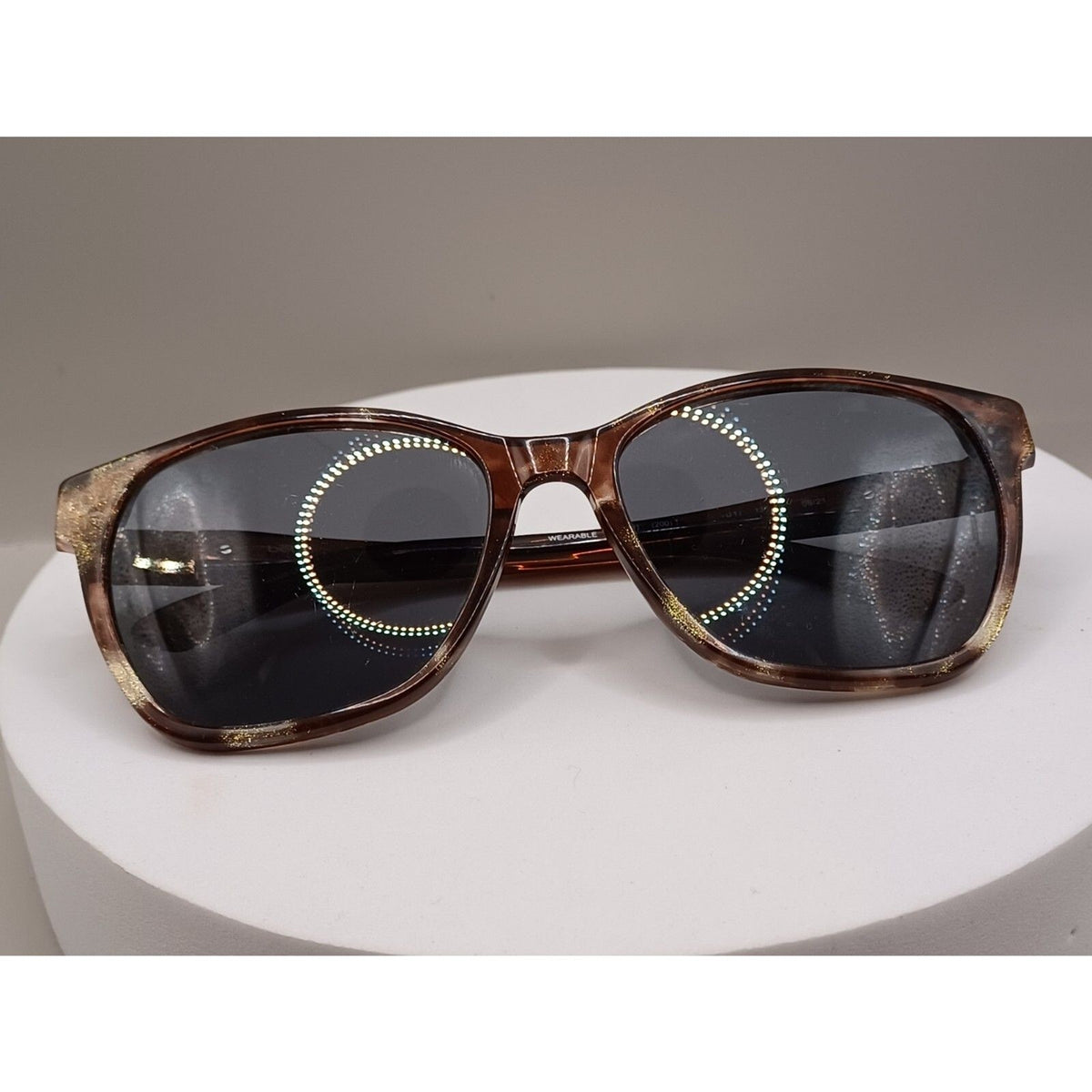 Bebe Topaz Gold Sparkle BB7191 Wearable 56-17-135 Eyeglass Sunglasses Frames