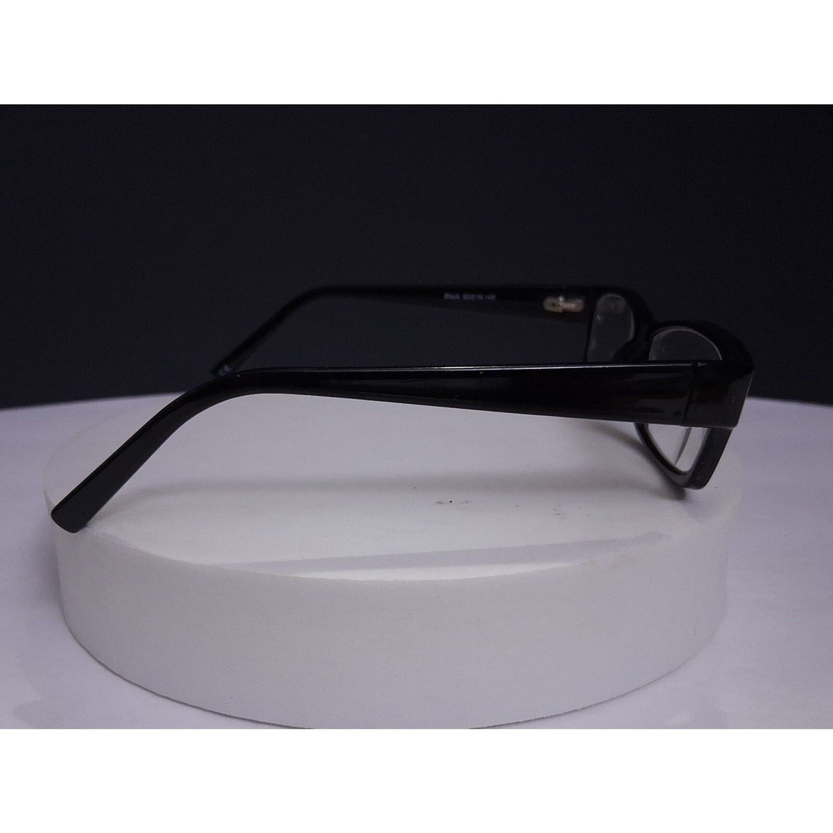 Vintage Capri Optics U 202 Black Rectangular Eyeglasses Frames