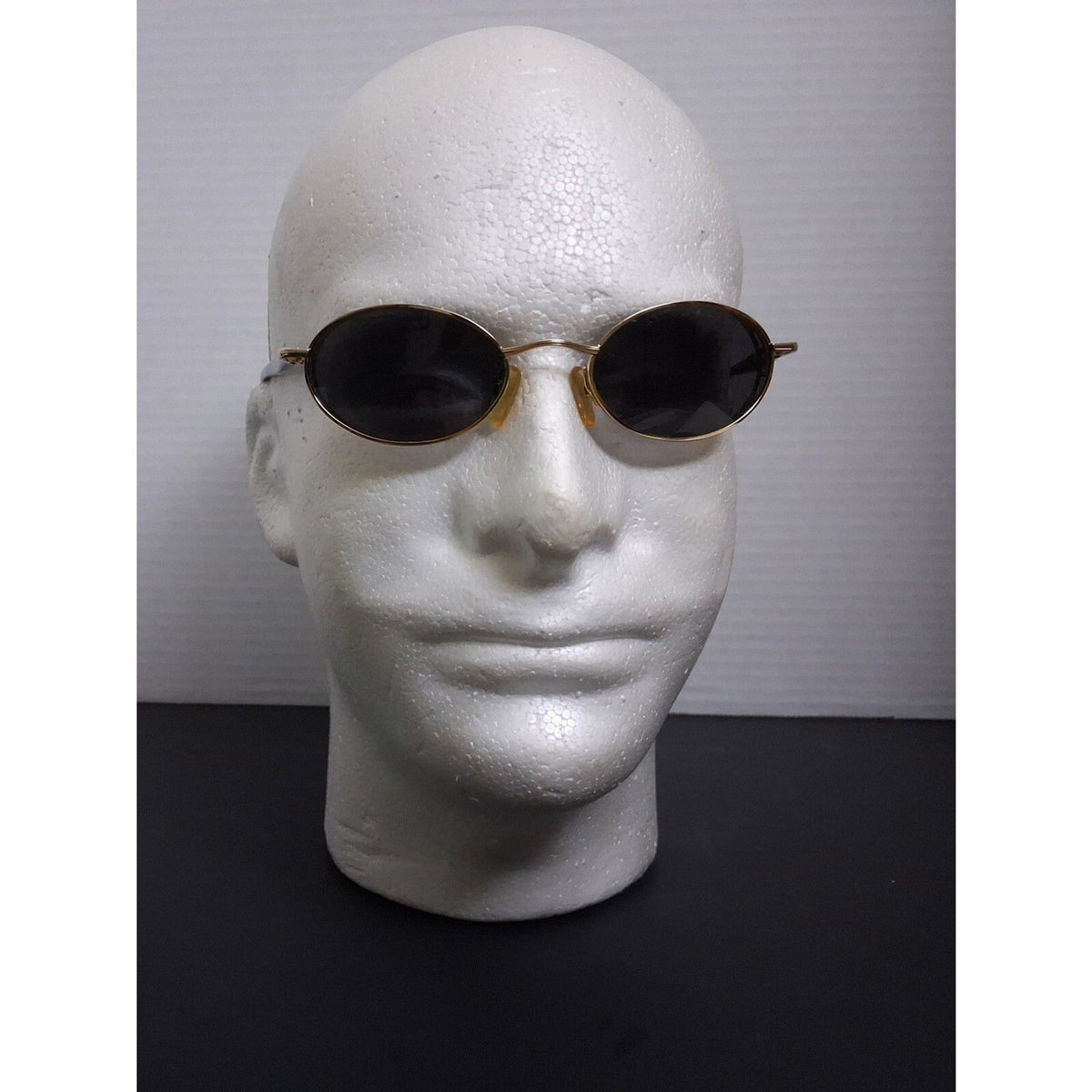 Linea Roma LR 221 Gold Tone Rare Vintage Metal Frame Sunglasses Made in Italy
