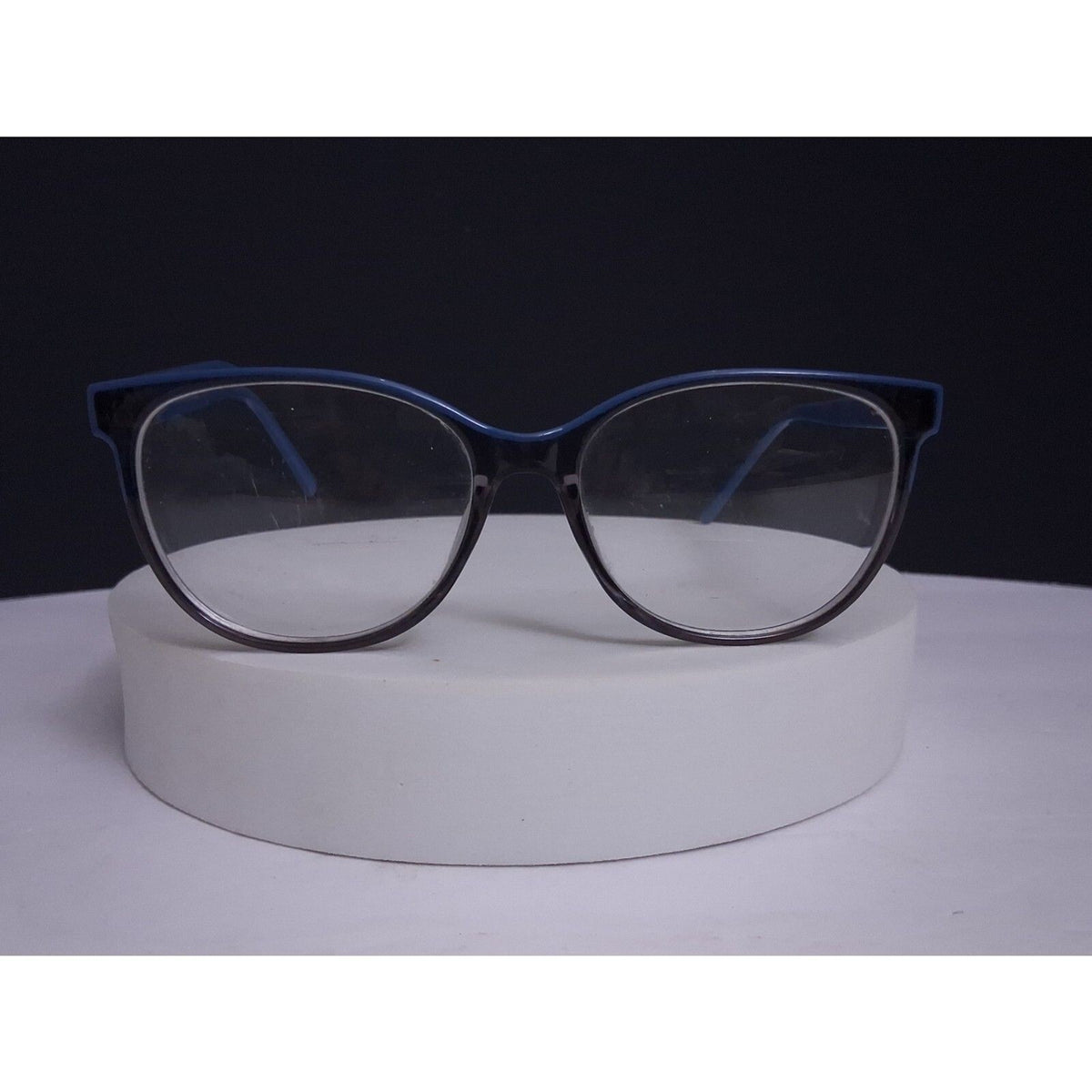 Vintage Modern Optical Assign Blue Crystal & Periwinkle Eyeglass Frames