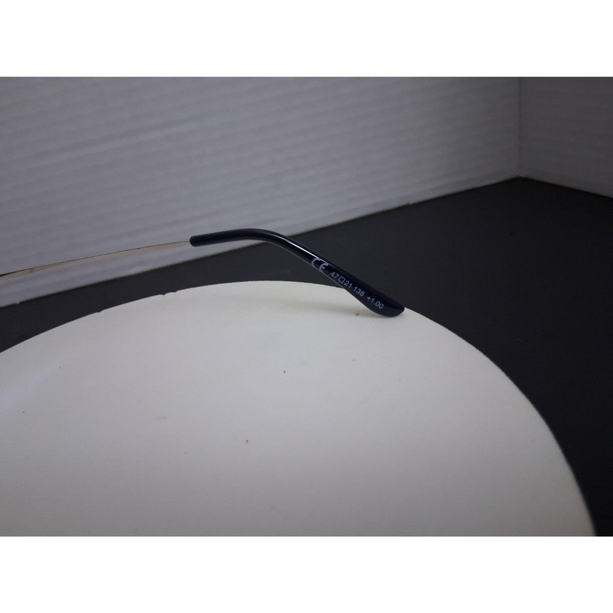 Zenni Sepulveda Blue Round +1.00 Reading Glasses with Hard Case