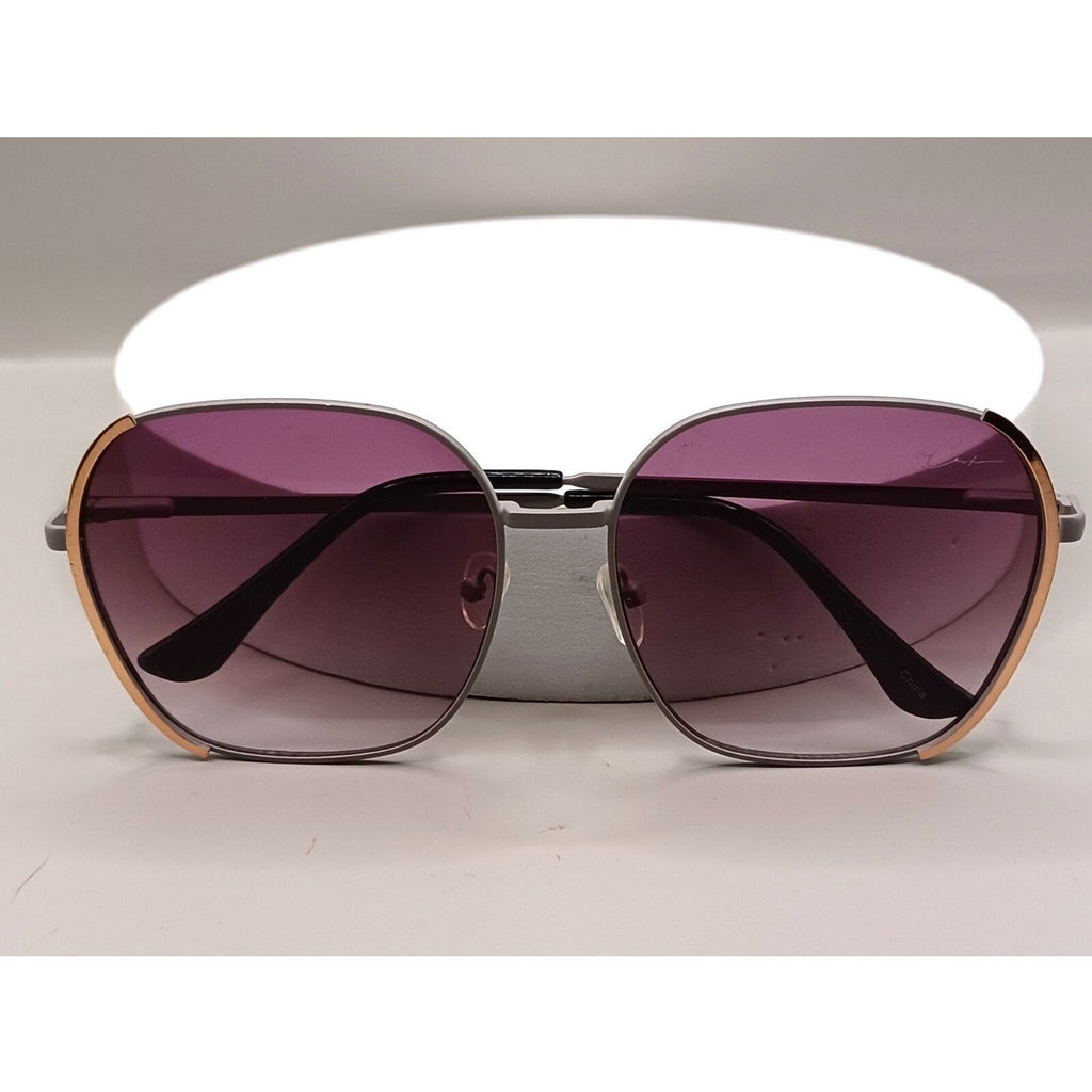 Vince Camuto VC1118 Gray and Rose Gold w Purple Fade Lenses Sunglasses