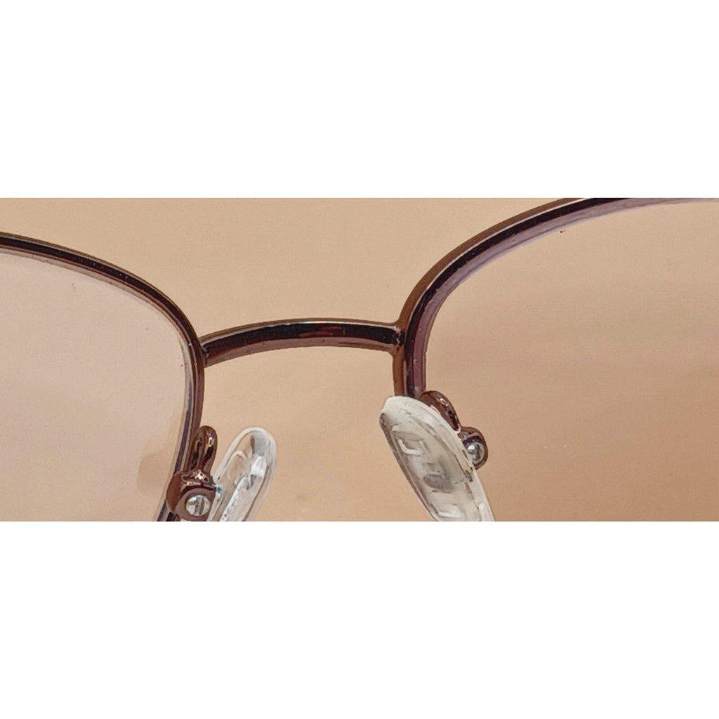 Modern Art Eyeglasses Frames A357 Metal and Rhinestone Frame