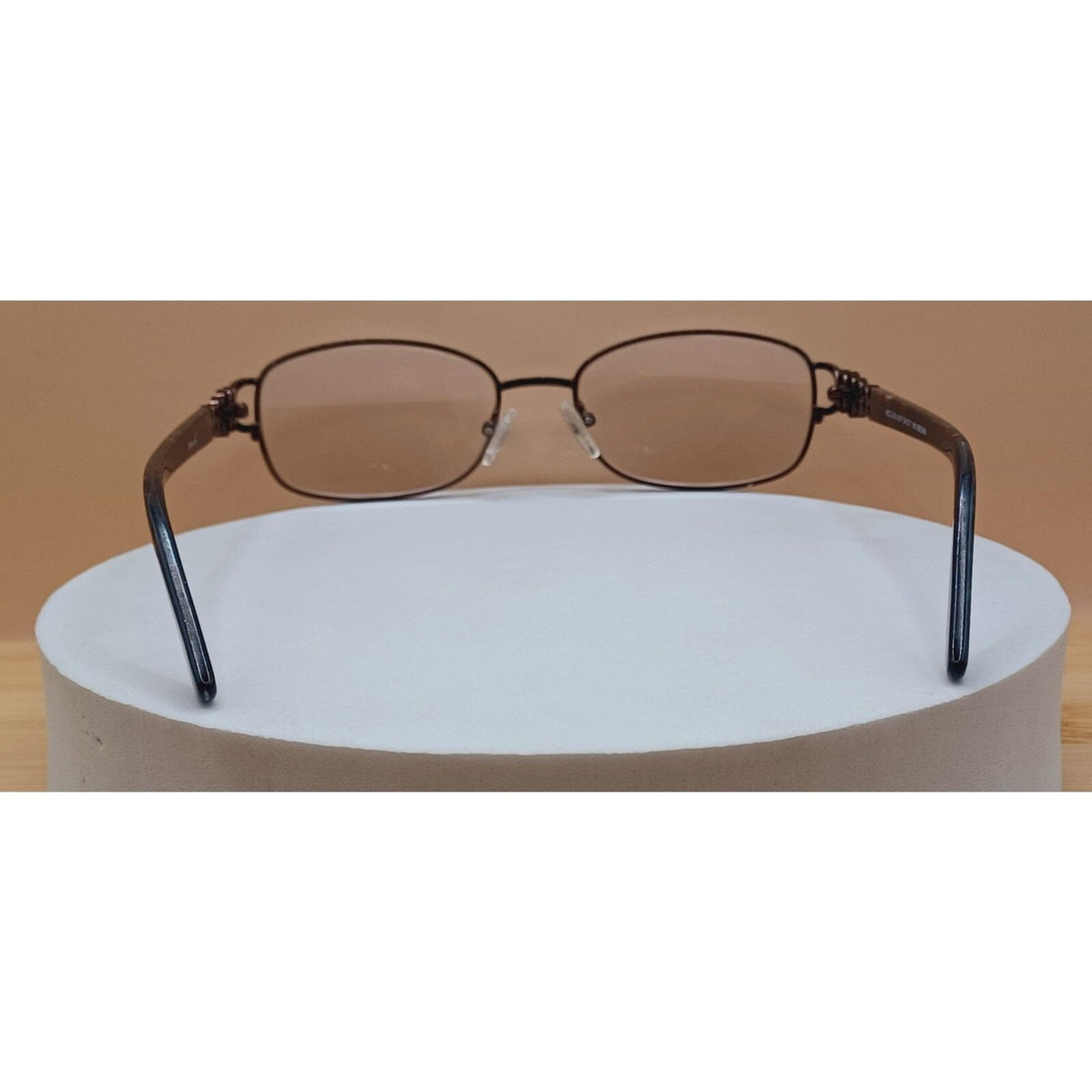Modern Art Eyeglasses Frames A357 Metal and Rhinestone Frame