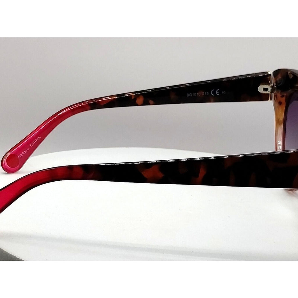 BCBGeneration Max Azria Women's Cat Eye BG1010 215 Leopard Pink Sunglasses