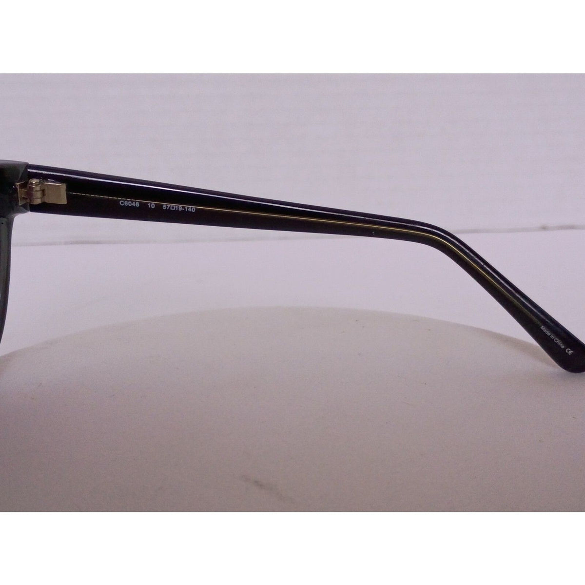 Cole Haan Sunglasses Frame C6046 10 Women Matte Black Full Rim Cat Eye 57-19-140