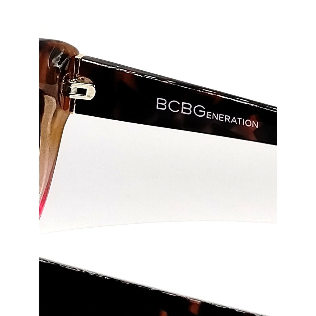 BCBGeneration Max Azria Women's Cat Eye BG1010 215 Leopard Pink Sunglasses