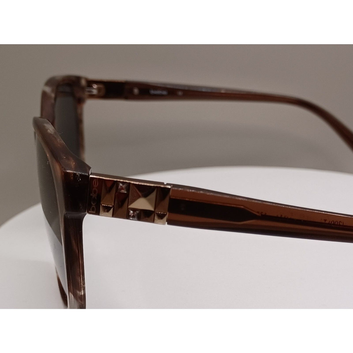 Bebe Topaz Gold Sparkle BB7191 Wearable 56-17-135 Eyeglass Sunglasses Frames