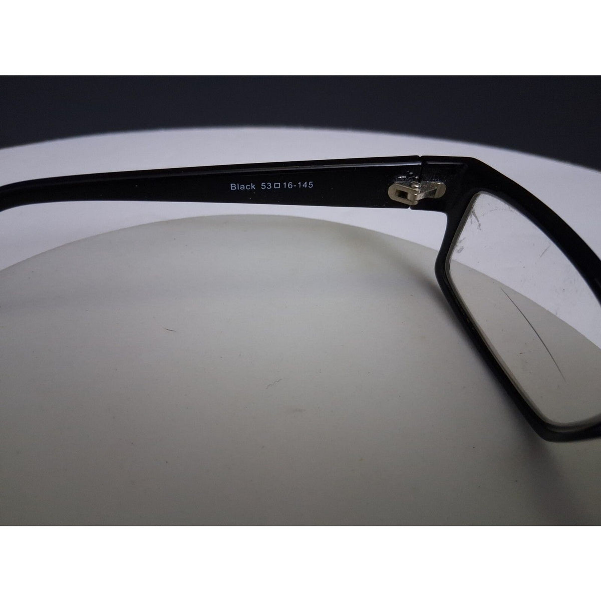 Vintage Capri Optics U 202 Black Rectangular Eyeglasses Frames