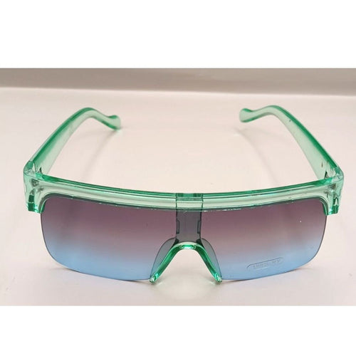 4 Pairs of Fashion Colors Modern Style Futuristic Sunglasses