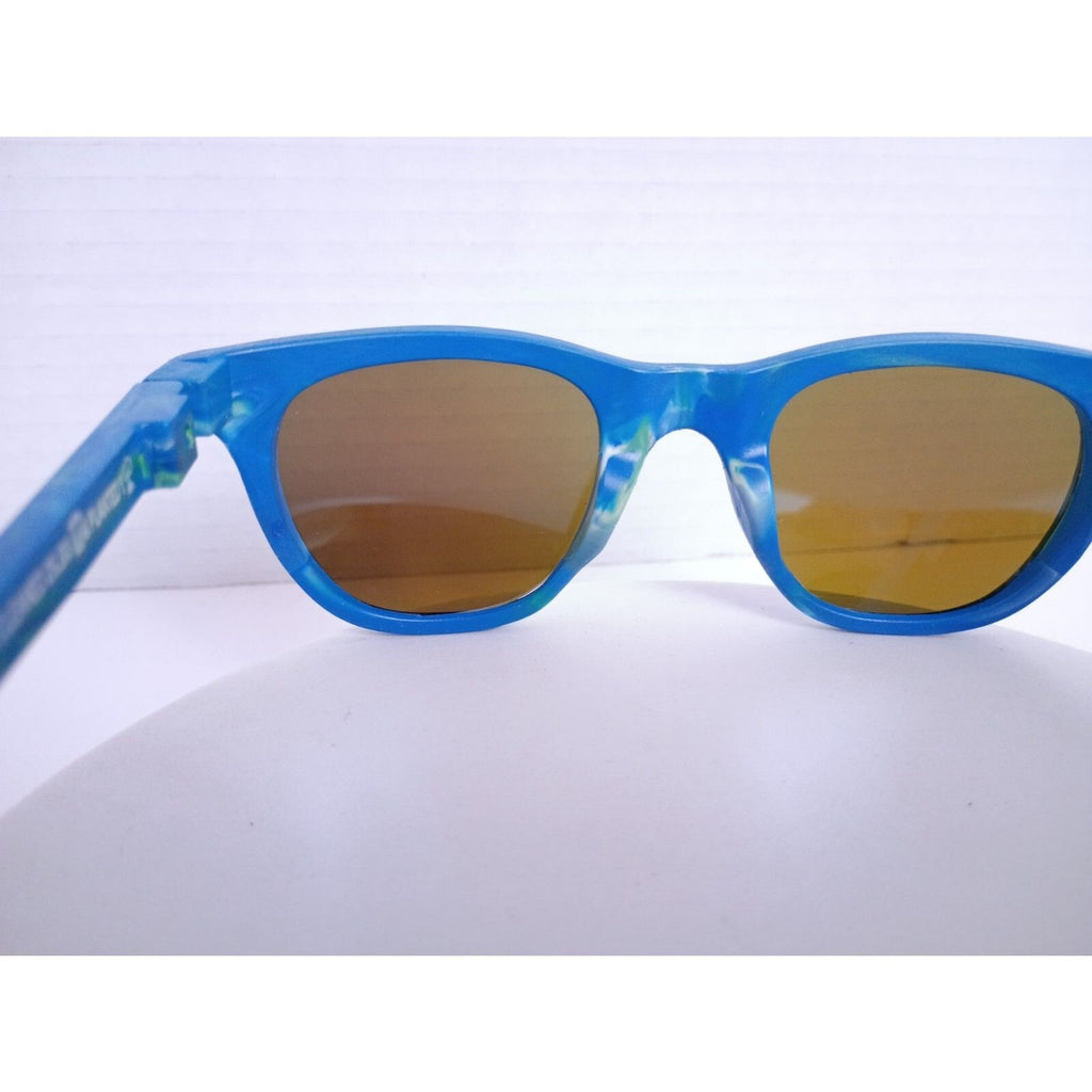 Pangea Movement City Recycled Plastic Ocean Blue / Blue Mirror Sunglasses
