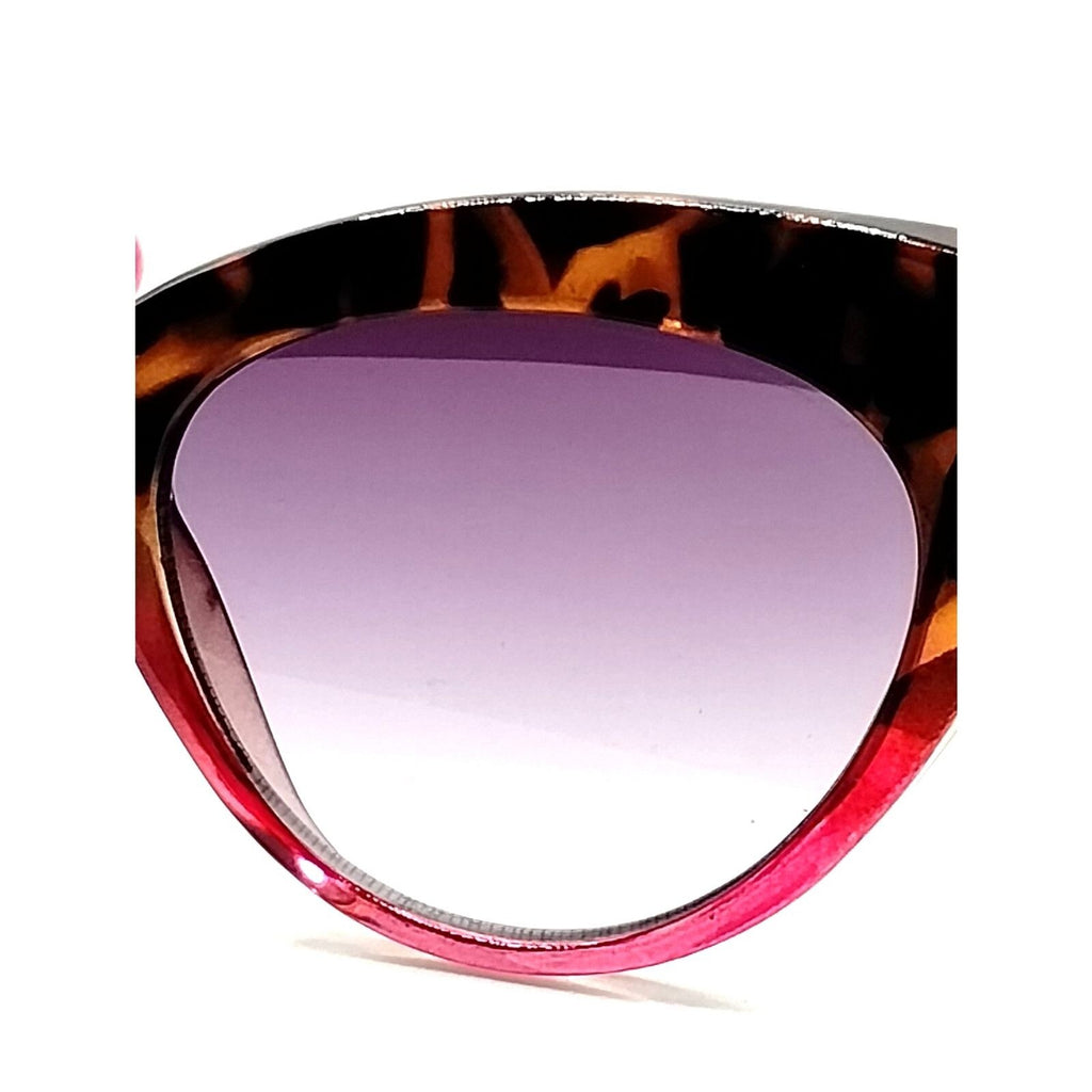 BCBGeneration Max Azria Women's Cat Eye BG1010 215 Leopard Pink Sunglasses
