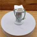 Vintage Carved Mother of Pearl Shell Hawaii Coordinates Seafoam Green Cord Bracelet
