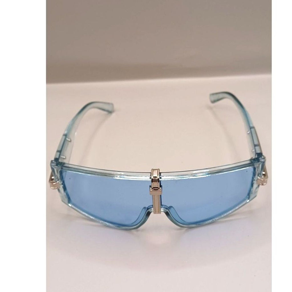 4 Pairs of Fashion Colors Modern Style Futuristic Sunglasses