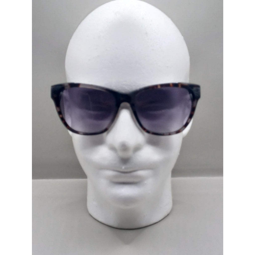 Nine West NW557S Womens Full Rim Square Tortoise Shell Smoke Lens Sunglasses