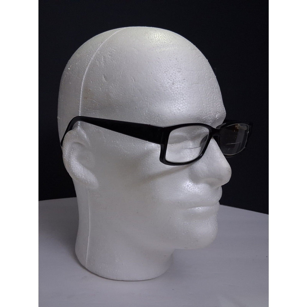 Vintage Capri Optics U 202 Black Rectangular Eyeglasses Frames