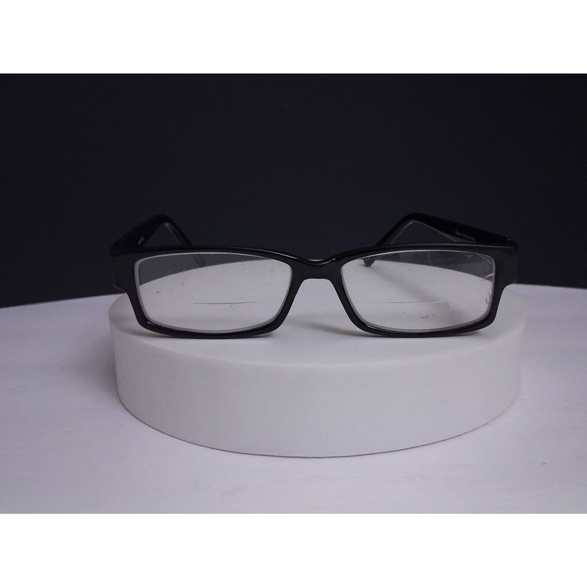 Vintage Capri Optics U 202 Black Rectangular Eyeglasses Frames