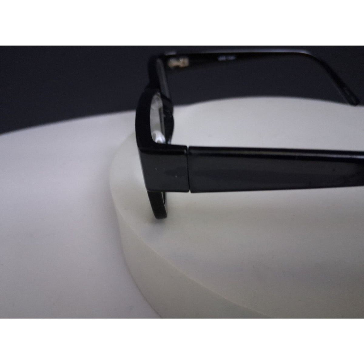 Vintage Capri Optics U 202 Black Rectangular Eyeglasses Frames
