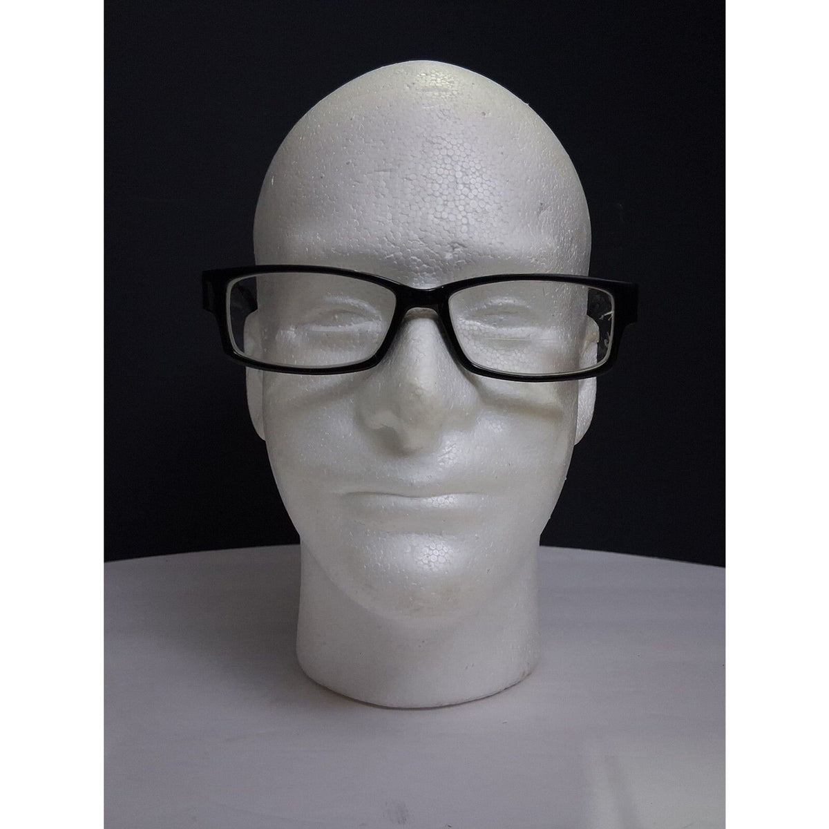 Vintage Capri Optics U 202 Black Rectangular Eyeglasses Frames