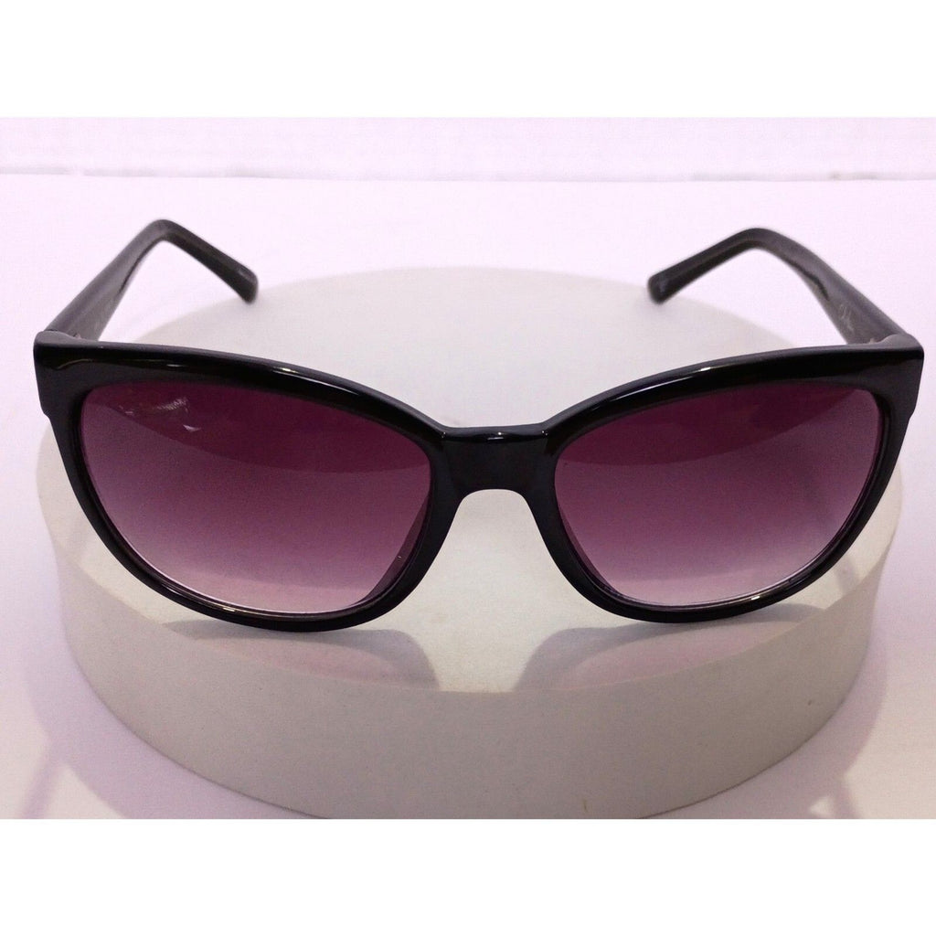 Cole Haan Sunglasses Frame C6046 10 Women Matte Black Full Rim Cat Eye 57-19-140