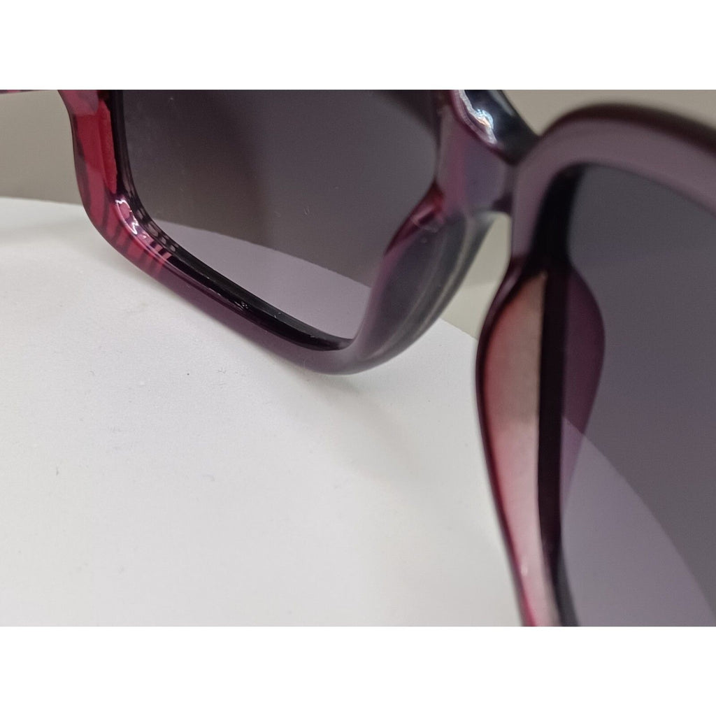 Panama Jack Pink and Black Zebra Print Rhinestone Bling Sunglasses