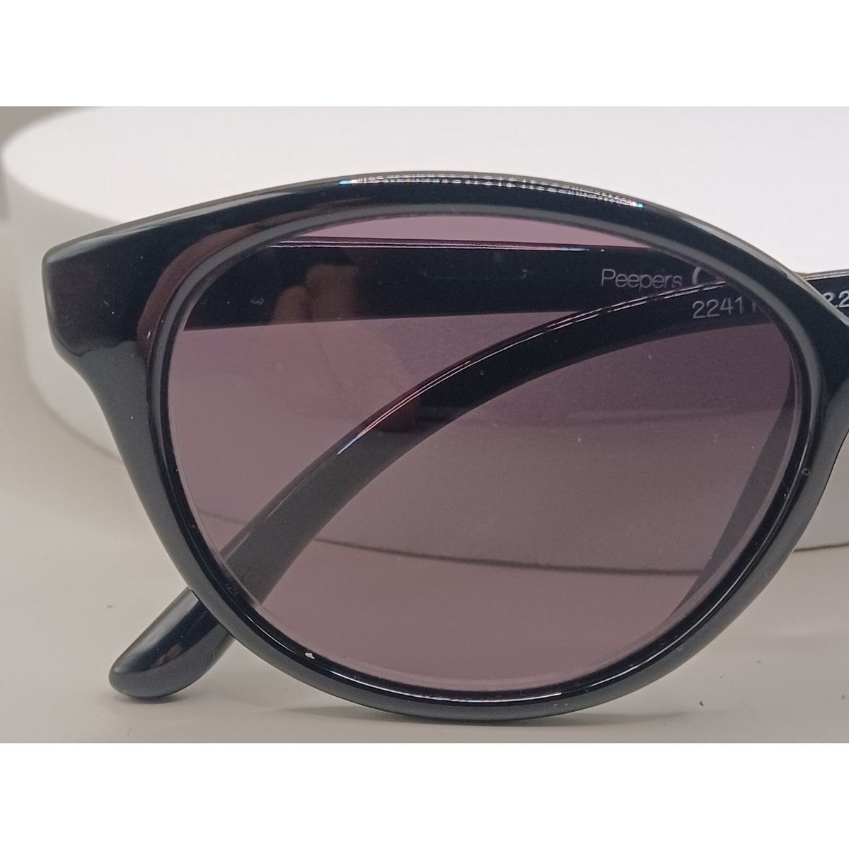 Peepers IDAGB 2241 Riviera +2.25 Sunreader Black Cat Polarized Sunglasses