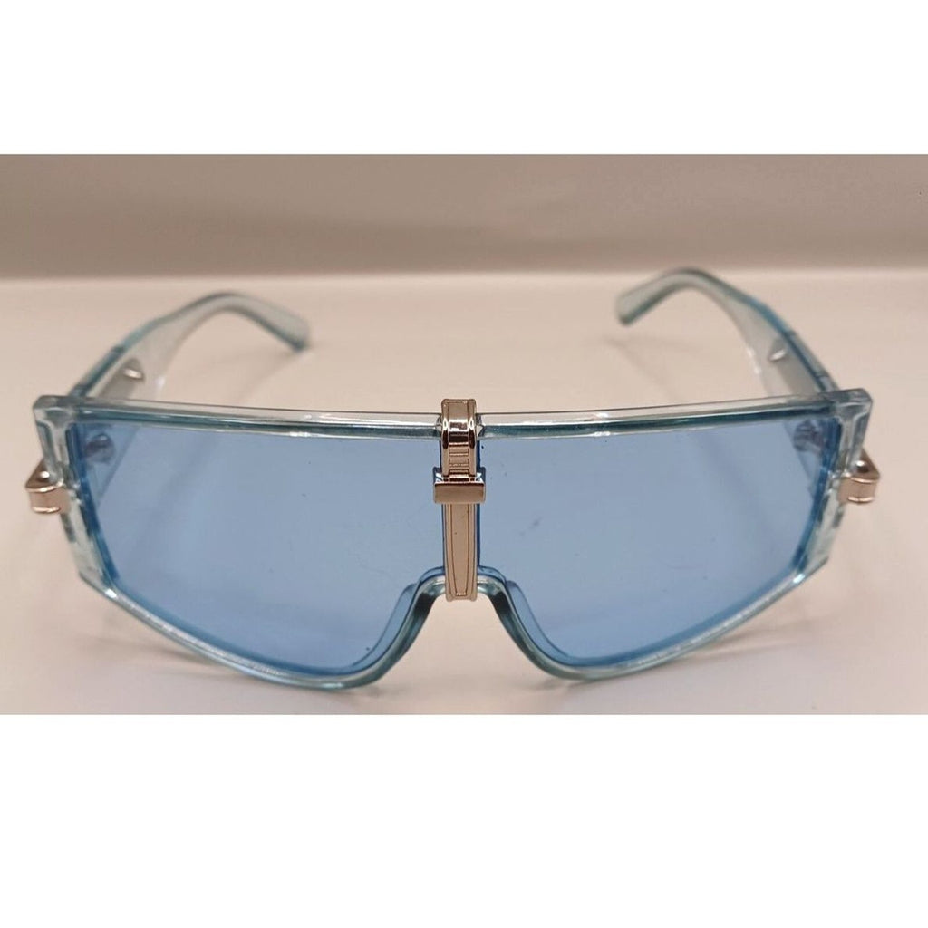4 Pairs of Fashion Colors Modern Style Futuristic Sunglasses