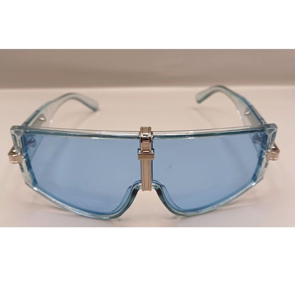 4 Pairs of Fashion Colors Modern Style Futuristic Sunglasses