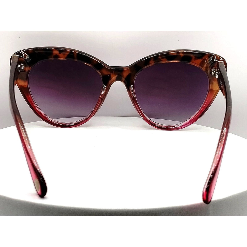 BCBGeneration Max Azria Women's Cat Eye BG1010 215 Leopard Pink Sunglasses