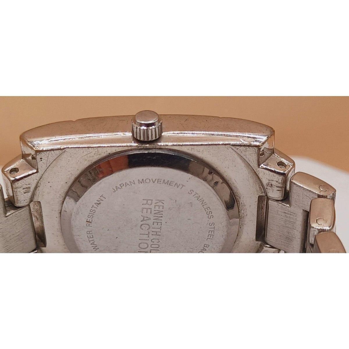 Kenneth Cole Reaction Stainless Brown Iridescent Dial Watch