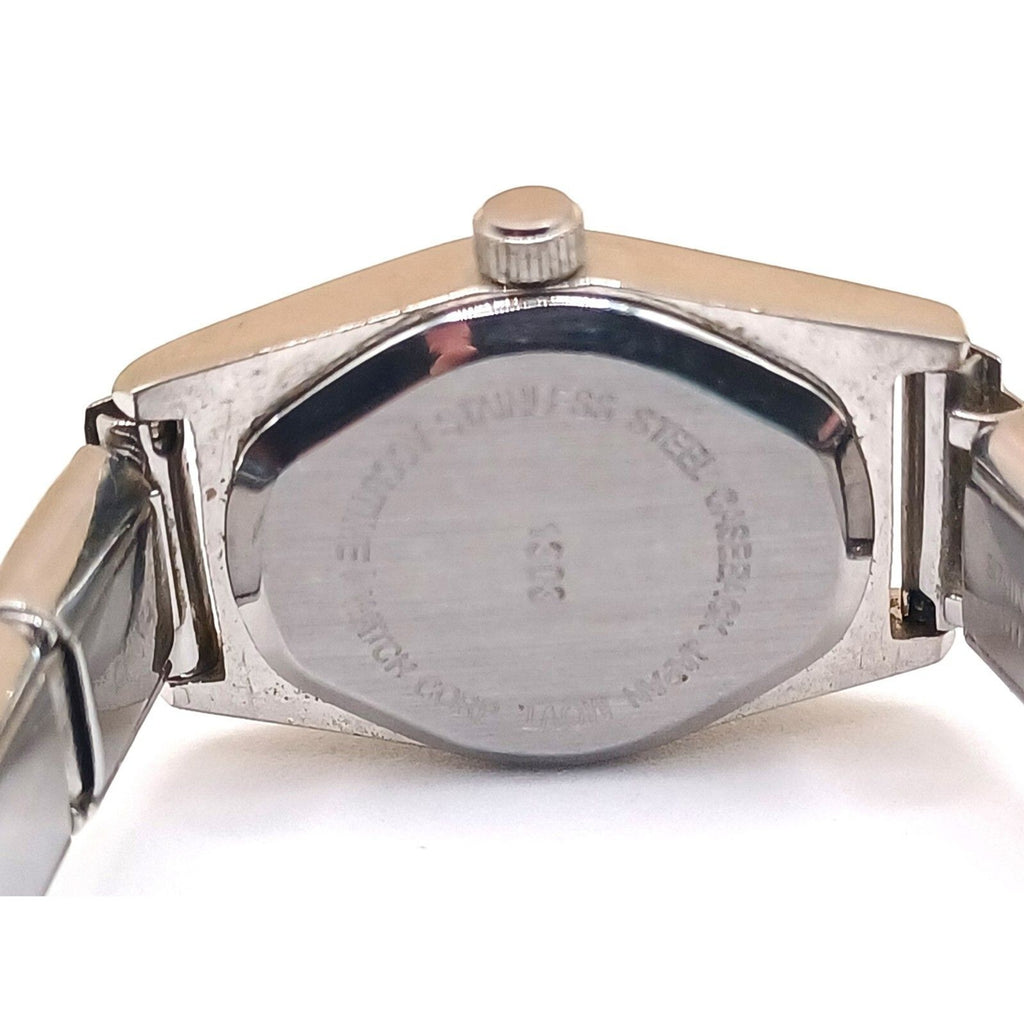Women's Icing Analog Quartz Silver Tone Bracelet Wrist Watch NEW BATTERY WORKING