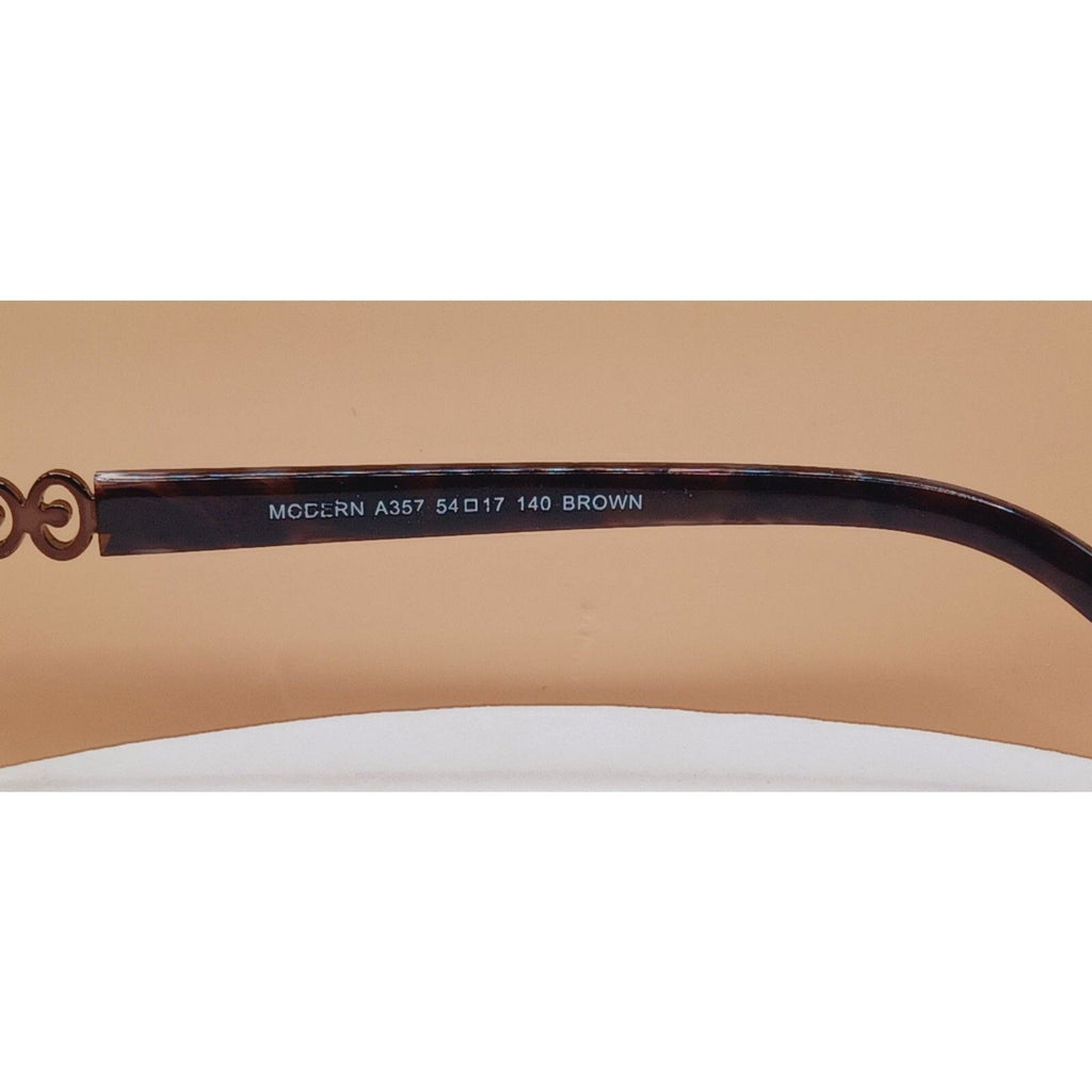 Modern Art Eyeglasses Frames A357 Metal and Rhinestone Frame