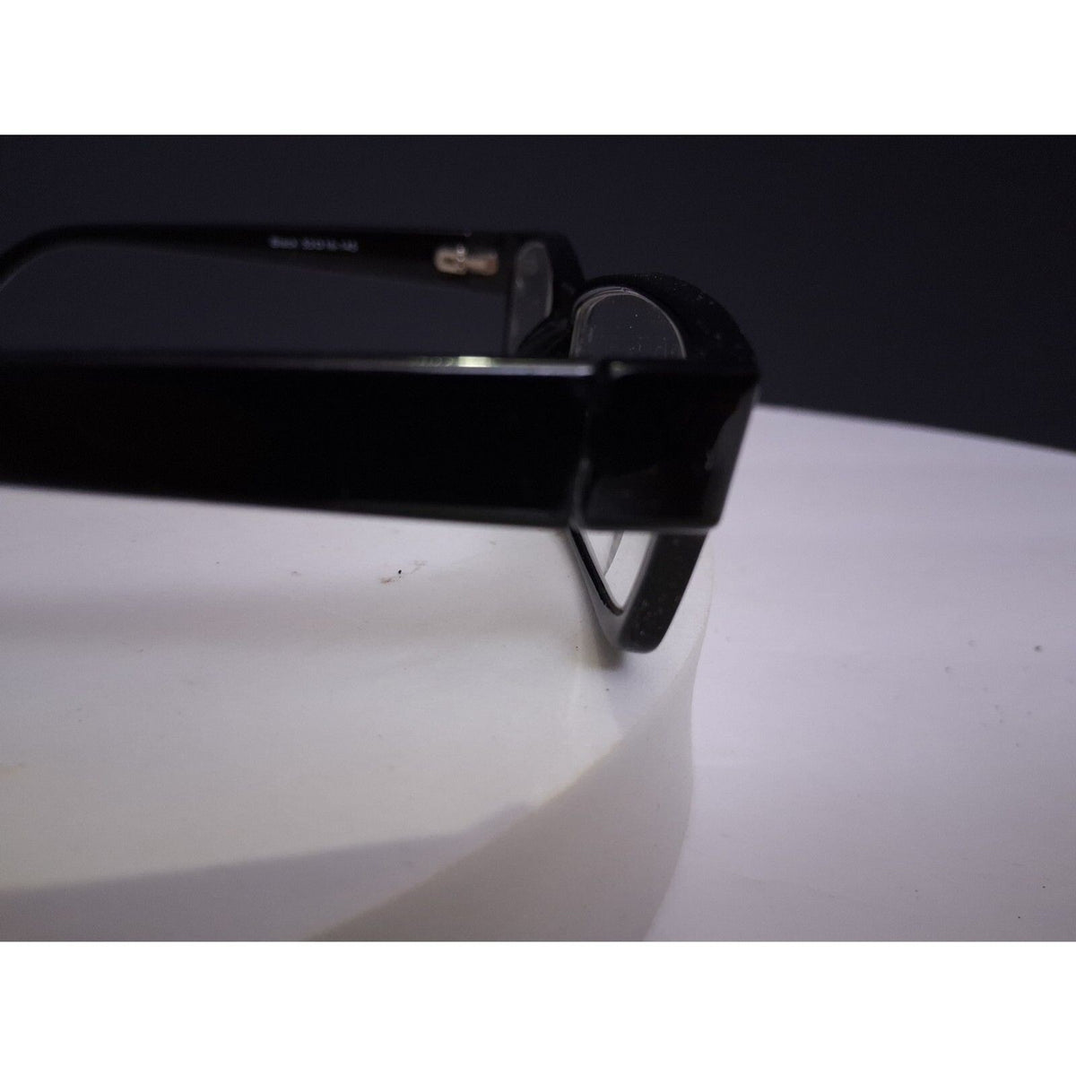 Vintage Capri Optics U 202 Black Rectangular Eyeglasses Frames