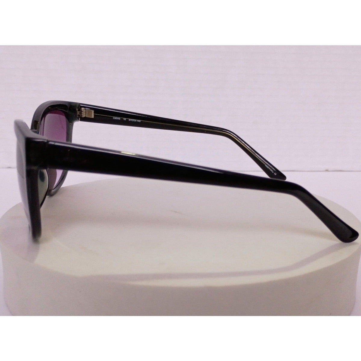 Cole Haan Sunglasses Frame C6046 10 Women Matte Black Full Rim Cat Eye 57-19-140