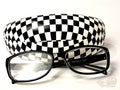 Betsey Johnson BE TRUE Black Full Rim Plastic Reading Glasses +2.50 - Image 1