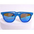 Pangea Movement City Recycled Plastic Ocean Blue / Blue Mirror Sunglasses