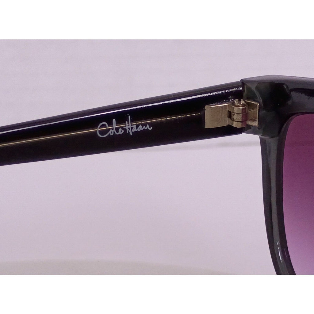 Cole Haan Sunglasses Frame C6046 10 Women Matte Black Full Rim Cat Eye 57-19-140