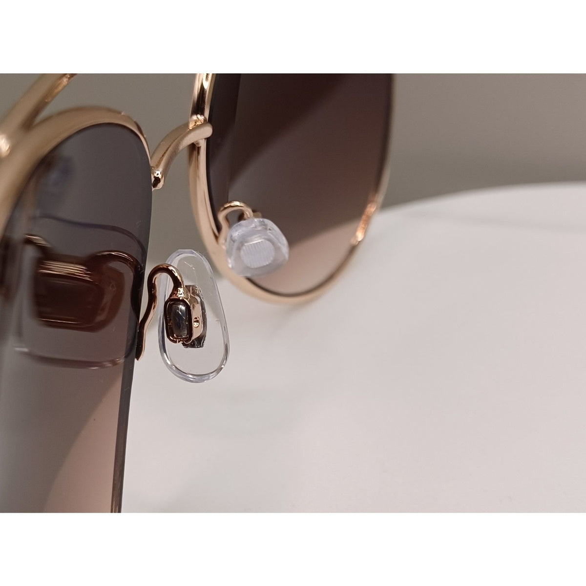 LC Lauren Conrad Aviator Gold Frame WLC71SG00 58-15-143 Sunglasses
