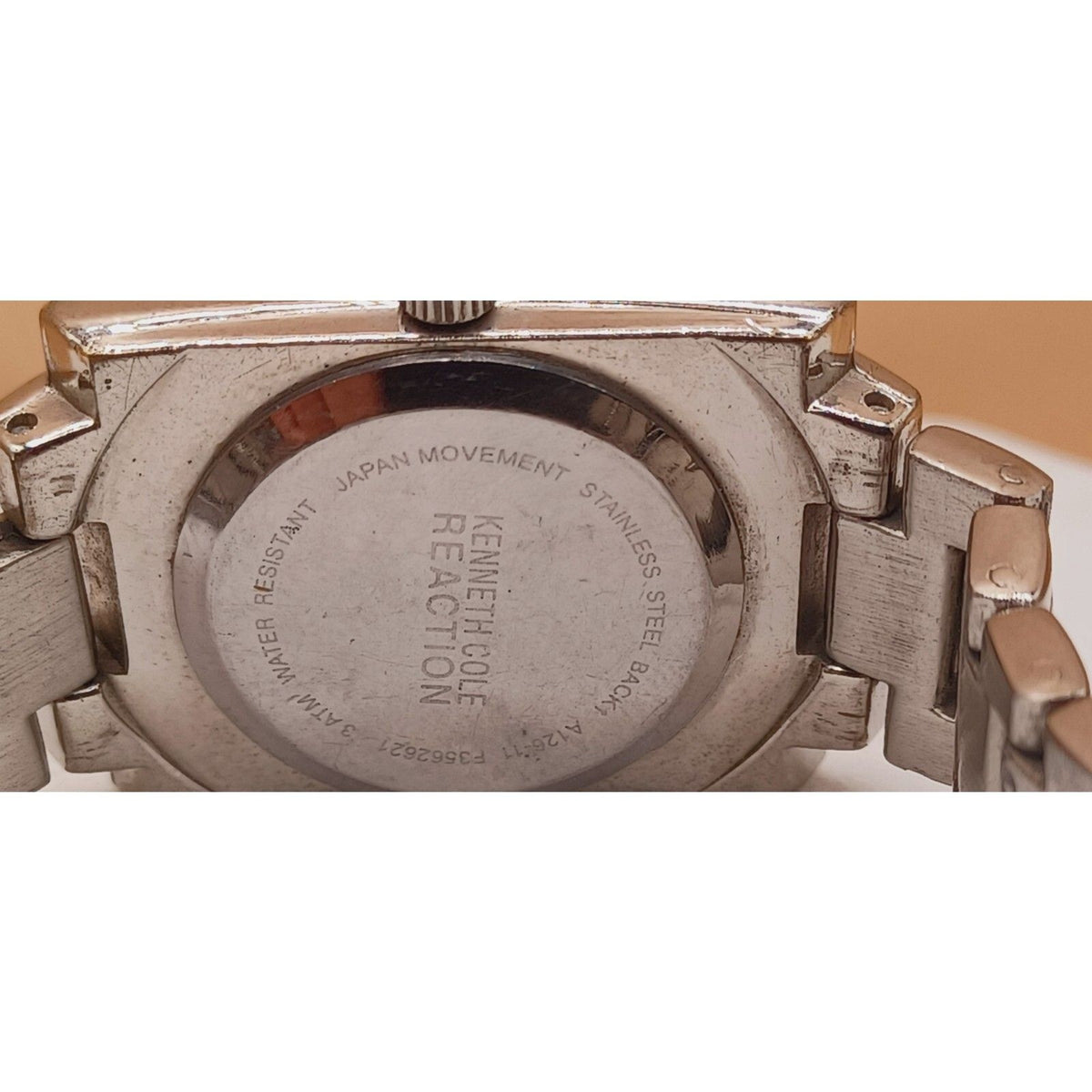 Kenneth Cole Reaction Stainless Brown Iridescent Dial Watch