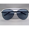 Quay Australia Women Vivienne Black Metal Aviator Sunglasses