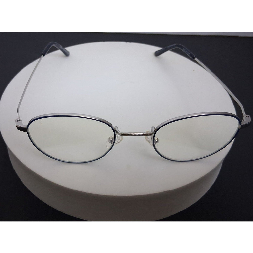 Zenni Sepulveda Blue Round +1.00 Reading Glasses with Hard Case