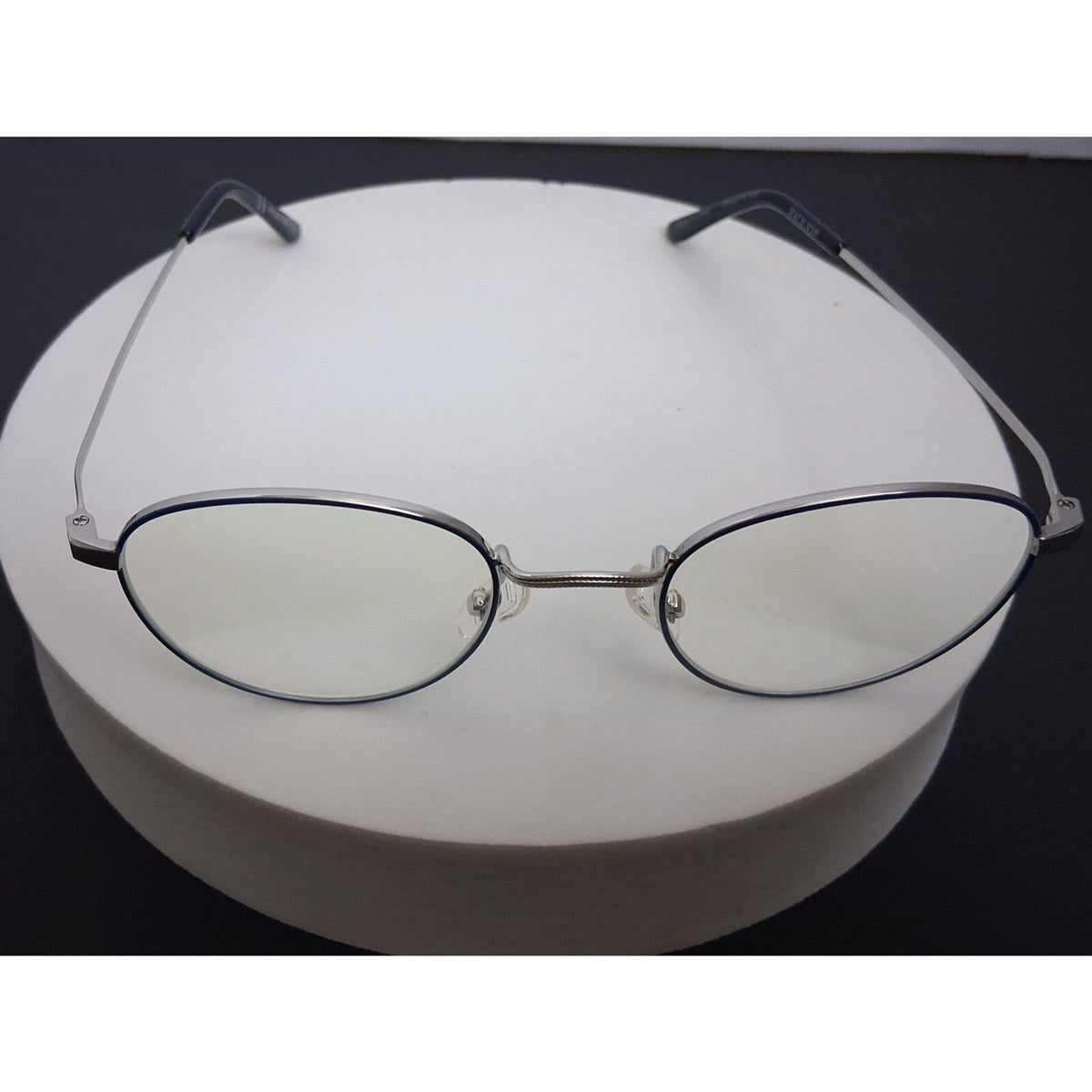 Zenni Sepulveda Blue Round +1.00 Reading Glasses with Hard Case