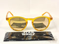 DIFF x Star Wars C-3PO 2.0 Round Sunglasses Translucent Yellow Gold - Image 1