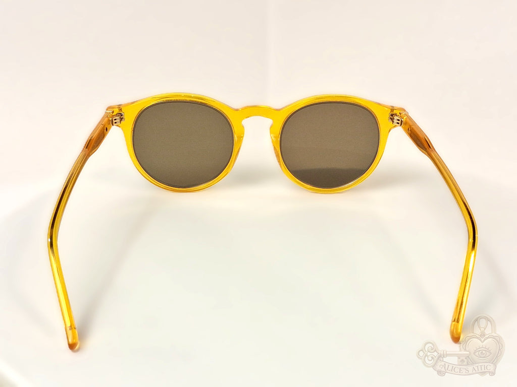 DIFF x Star Wars C-3PO 2.0 Round Sunglasses Translucent Yellow Gold - Image 5