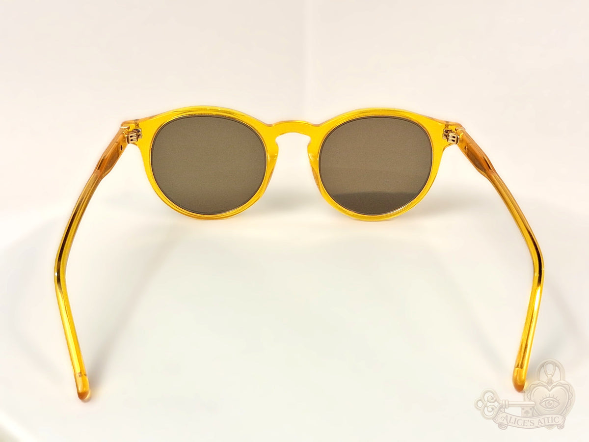 DIFF x Star Wars C-3PO 2.0 Round Sunglasses Translucent Yellow Gold - Image 5