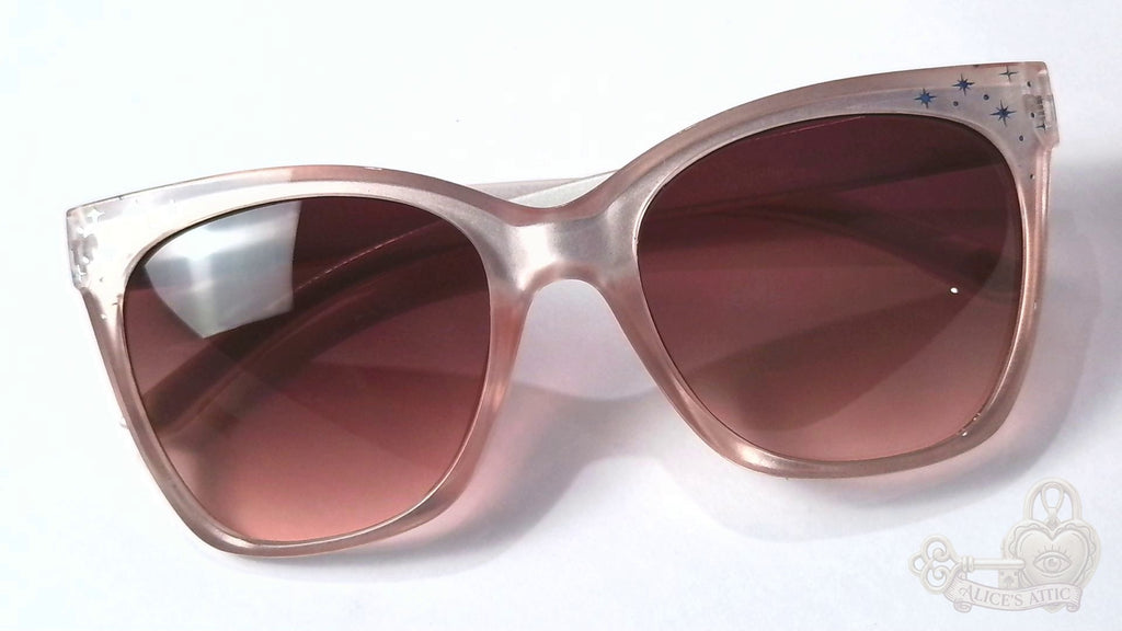 Disney Walt Disney World Translucent Pink Castle Sunglasses - Image 10