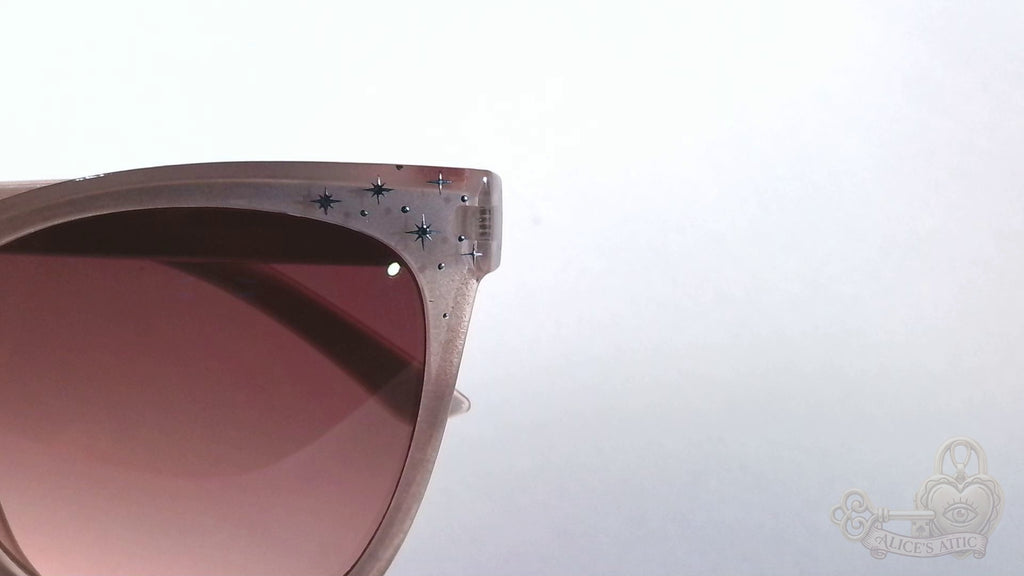 Disney Walt Disney World Translucent Pink Castle Sunglasses - Image 14
