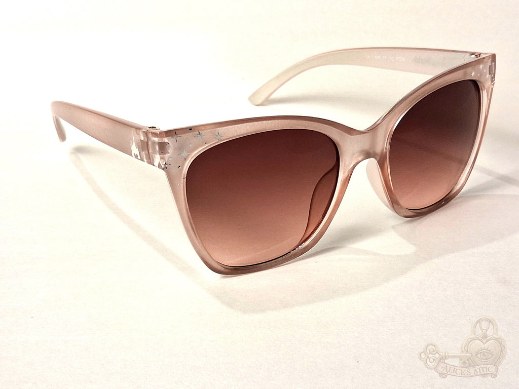 Disney Walt Disney World Translucent Pink Castle Sunglasses - Image 2